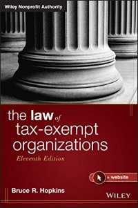 cover of the book The Law of Tax-Exempt Organizations