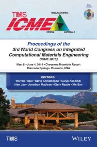 cover of the book Proceedings of the 3rd World Congress on Integrated Computational Materials Engineering (ICME)