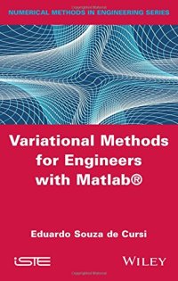 cover of the book Variational methods for engineers with Matlab®