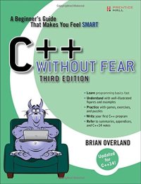 cover of the book C++ Without Fear: A Beginner's Guide That Makes You Feel Smart