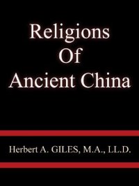 cover of the book Religions of Ancient China