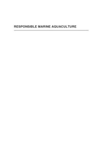 cover of the book Responsible marine aquaculture