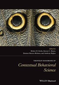 cover of the book The Wiley Handbook of Contextual Behavioral Science