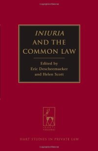 cover of the book Iniuria and the Common Law