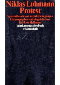 cover of the book Protest : Systemtheorie und soziale Bewegungen