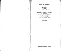 cover of the book Saggi