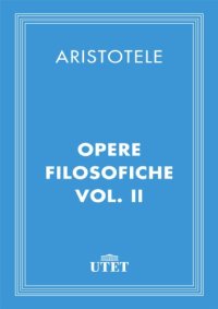 cover of the book Opere filosofiche