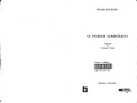 cover of the book O poder simbólico