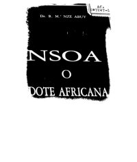 cover of the book Nsoa, o, Dote africana