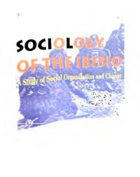 cover of the book Sociology of the Ibibio: A study of social organization and change