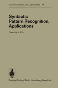 cover of the book Syntactic Pattern Recognition, Applications