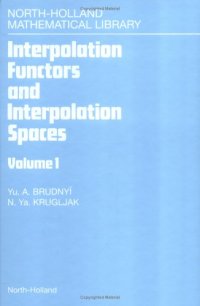 cover of the book Interpolation functors and interpolation spaces