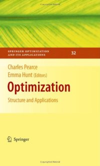 cover of the book Optimization: Structure and applications