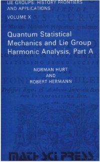 cover of the book Quantum statistical mechanics and Lie group harmonic analysis