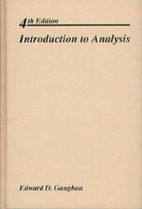 cover of the book Introduction to analysis