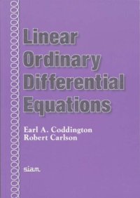 cover of the book Linear ordinary differential equations