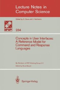 cover of the book Concepts in User Interfaces: A Reference Model for Command and Response Languages