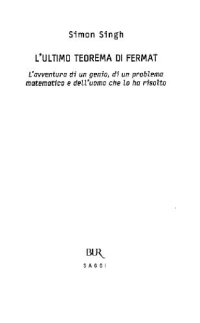 cover of the book L'Ultimo Teorema di Fermat