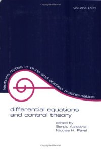 cover of the book Differential equations and control theory