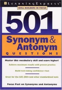 cover of the book 501 Synonym and Antonym Questions