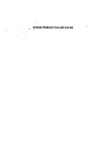 cover of the book Sosok Pribadi dalam Sajak