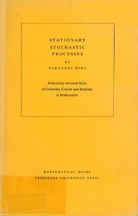 cover of the book Stationary Stochastic Processes. (MN-8)