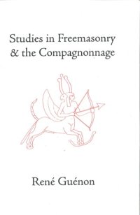 cover of the book Studies in Freemasonry and the Compagnonnage