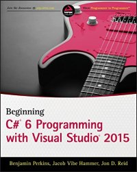 cover of the book Beginning C# 6.0 Programming with Visual Studio 2015