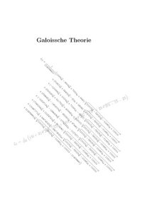 cover of the book Galoissche Theorie