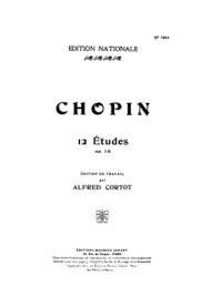 cover of the book 12 Études op. 10