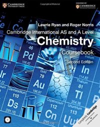 cover of the book Cambridge International AS and A Level Chemistry Coursebook with CD-ROM