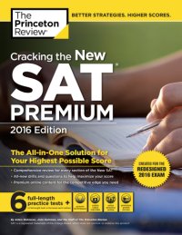 cover of the book Cracking the New Sat Premium Edition, 2016: Created for the Redesigned 2016 Exam