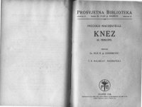 cover of the book Knez (Il Principe)