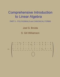 cover of the book Comprehensive Introduction to Linear Algebra, Part II