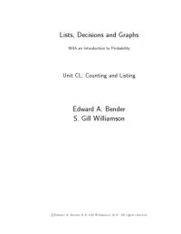 cover of the book Lists, Decisions and Graphs