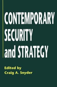 cover of the book Contemporary Security and Strategy