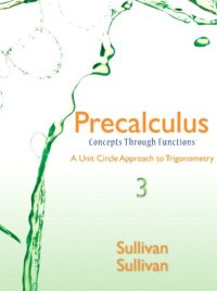 cover of the book Precalculus: Concepts Through Functions, A Unit Circle Approach to Trigonometry