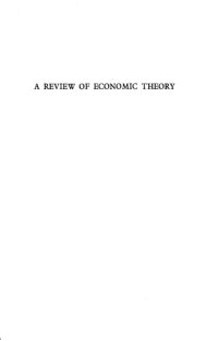 cover of the book A review of economic theory