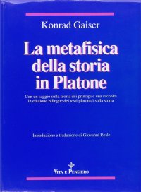 cover of the book La metafisica della storia in Platone