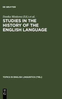 cover of the book Studies in the History of the English Language: A Millennial Perspective