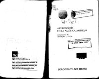 cover of the book Astronomía de la América Antigua