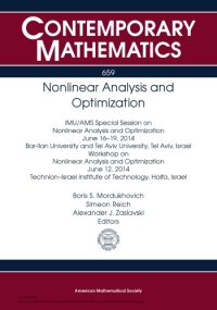 cover of the book Nonlinear Analysis and Optimization