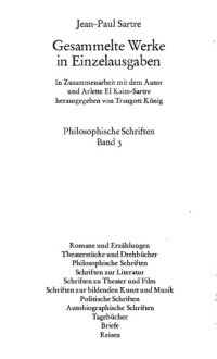 cover of the book Das Sein und das Nichts. Versuch einer phänomenologischen Ontologie