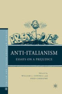 cover of the book Anti-Italianism: Essays on a Prejudice