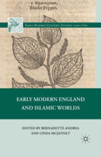 cover of the book Early Modern England and Islamic Worlds