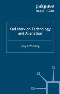 cover of the book Karl Marx on Technology and Alienation