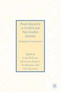 cover of the book Peace Education in Conflict and Post-Conflict Societies: Comparative Perspectives