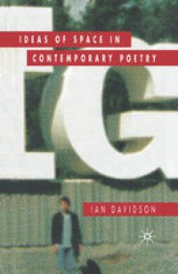 cover of the book Ideas of Space in Contemporary Poetry