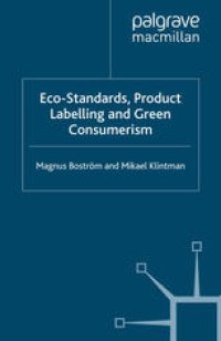 cover of the book Eco-Standards, Product Labelling and Green Consumerism