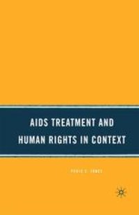 cover of the book AIDS Treatment and Human Rights in Context